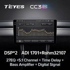 Магнитола Teyes СС3 2K Android 10 4/32GB QLED DSP 4G модель CC3 2K-432