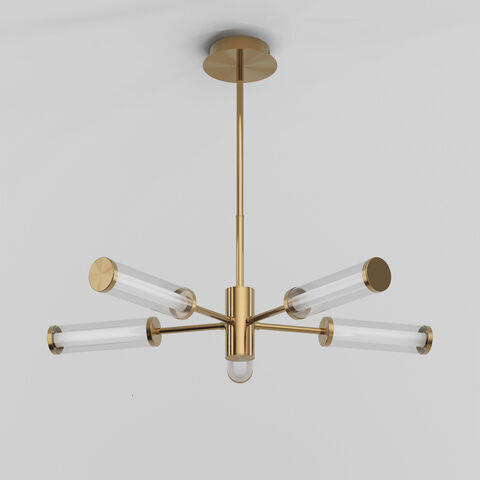 Люстра светодиодная на штанге Eurosvet Stark 50386/5 LED