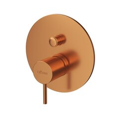 Cezares LEAF-VDIM-L-SS Встраиваемый однорычажный смеситель с переключателем на 2 выхода, исполнение Sunset фото