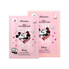 JMsolution Маска тканевая освежающая с шиповником – Disney collection selfie vital rosehip mask,30мл, шт
