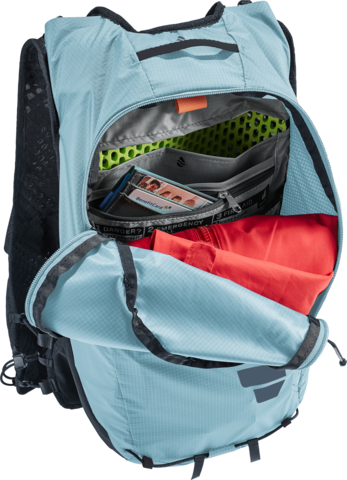 Картинка рюкзак беговой Deuter Ascender 13 Lake - 7