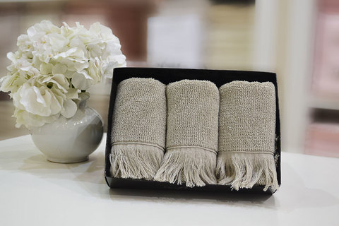 FRINGE-ФРИНГЕ салфетки махровые 3 предмета 30х50 Soft Cotton (Турция)