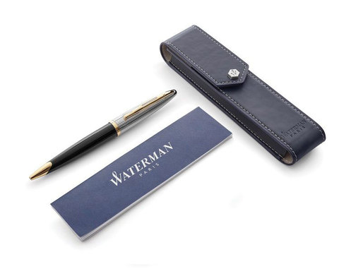 Набор подарочный Waterman Carene DeLuxe Black & Silver GT (2019744)