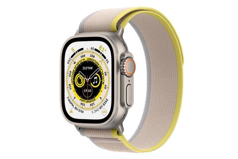 Умные часы Apple Watch Ultra 49 мм M/L Titanium Yellow/Beige MQF23LL/A