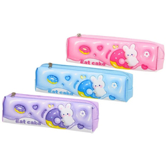 
          Пенал-косметичка Basir без наполнения, 19,5*5,5*3,5 см, на молнии, ассорти