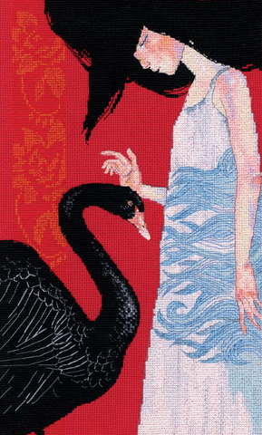 Коллекция:	Размышления¶Название по-английски:	Black swan¶Название по-русски:	Черный лебедь¶Размер ка