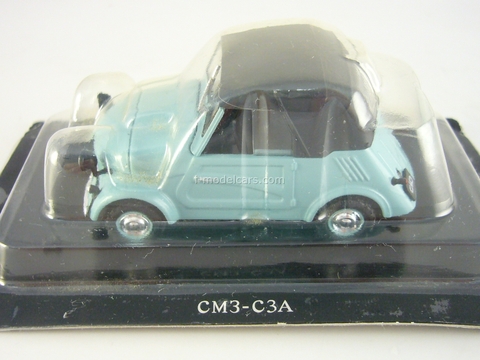 SMZ-S3A blue-green 1:43 DeAgostini Auto Legends USSR #24