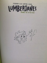 Lumberjanes Vol 1: Beware The Kitten Holy (с автографом Kate Leth)