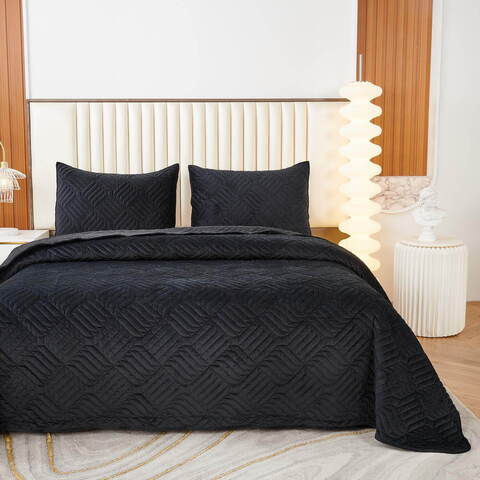 Покрывало 160x220 Sofi De MarkO Армандо черное