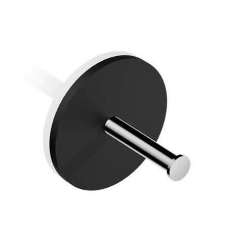 Decor Walther 0974464 Decor Walther Black Stone TPH1 Держатель туалетной бумаги, подвесной, цвет: черный матовый / хром
