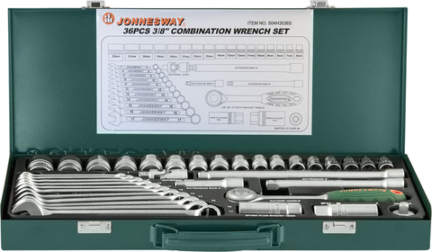 Jonnesway S04H3536S Набор головок торцевых 3/8