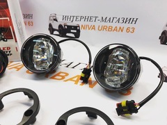 LED ПТФ DLAA с ДХО Lada Vesta