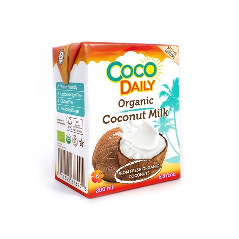 Органическое кокосовое молоко(17-19%) 