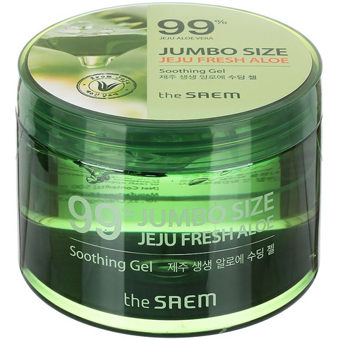 The Saem Jeju Fresh Aloe Soothing Gel 99% Гель с алоэ универсальный увлажняющий