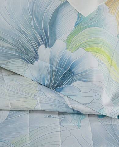 Постельное белье 2 спальное евро Blumarine Bella Di Notte бирюзовое