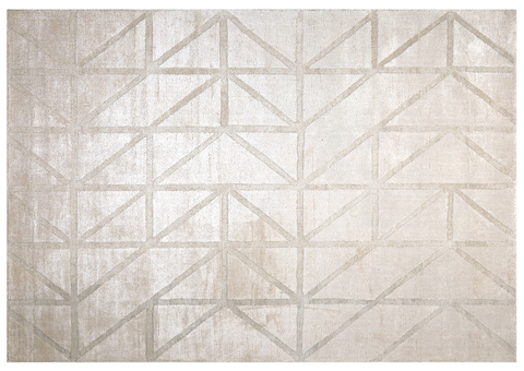 Ковер 200х300 Garda Decor Polset бежевый с латексным основанием