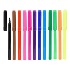 
          Фломастеры Basir, серия "Лисёнок", разноцветные, набор 12 шт