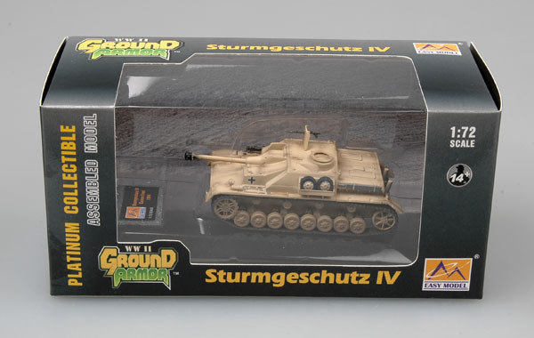 Модель Самоходно-артиллерийская установка Немецкая Sturmgeschütz IV масштаб 1:72