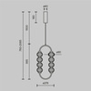 Подвесной светильник Maytoni Amulet MOD555PL-L11G3K