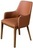 Коричневый стул из экокожи модель 4157 Испания 