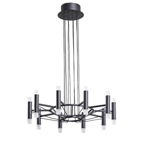 Подвесная светодиодная люстра Arte Lamp EMPIRE A2482SP-20BK