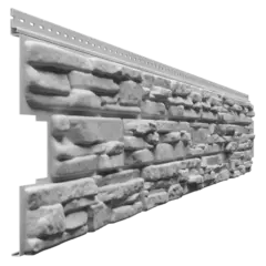Сайдинг LUX под камень, Rocky, табак Döcke (Деке)
