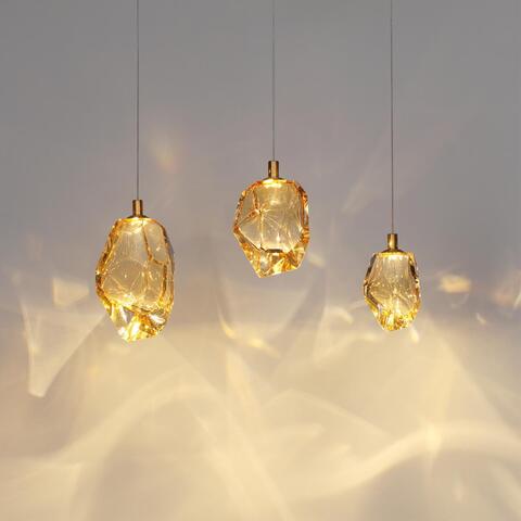 Подвесной светодиодный светильник Odeon Light GEMME 7111/4LB