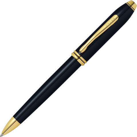 Ручка шариковая Cross Townsend, Black GT (572TW)