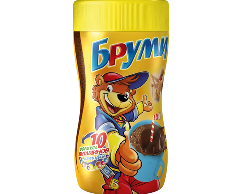 Бруми банка напиток растворимый с какао, с витаминами 250г