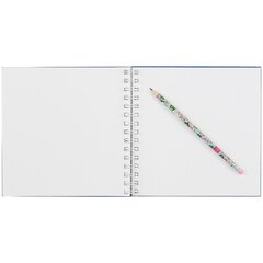 
          Скетчбук 195*195 мм., 80л., "Крылатый пёс", 100 г/м2, Канц-Эксмо, 7БЦ, евроспираль, матовая ламинация, жёсткая подложка, белый офсет