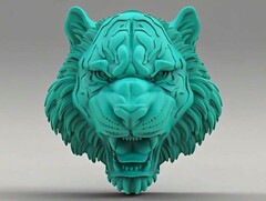 Силиконовый молд № 534 Голова льва