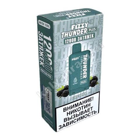Картридж Fizzy Thunder Plus 12000 затяжек - Ежевика