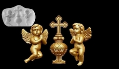 Силиконовый молд Ангелы набор