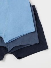 набор трусы/ уп  для мальчика  МП 1912-3уп/темно-синий,голубой,синий