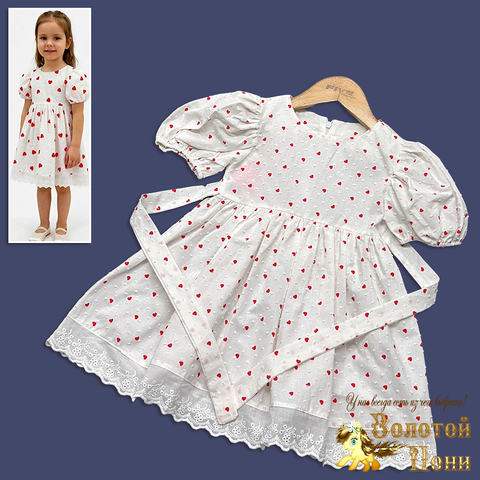 Платье хл/батист д (3-6) 260319-WQ168