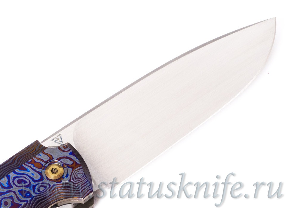 Нож CKF/Philippe Jourget FIF20 2021 (M390, ZircuTi bolster/clip, cool CF, Ti)
