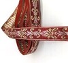 Тесьма жаккард, ш. 3 см, бордовый