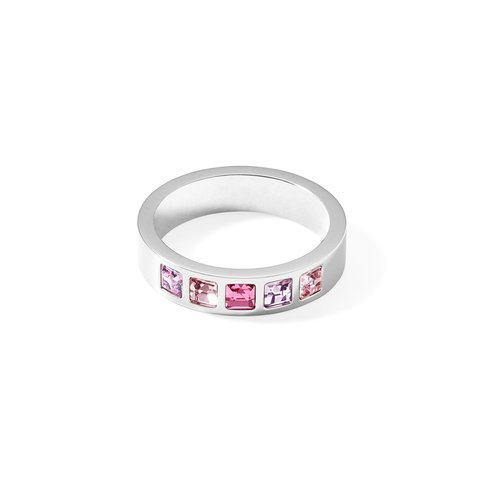 Кольцо Coeur de Lion Rose-Silver 16,5 0130/40-1917 52 цвет розовый
