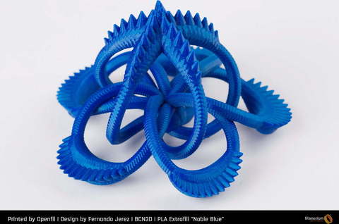 Пластик для 3D-принтера Fillamentum PLA Extrafill Noble Blue