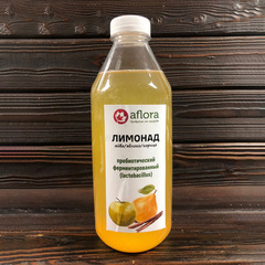 Лимонад пробиотический яблоко-айва-корица / 1 л