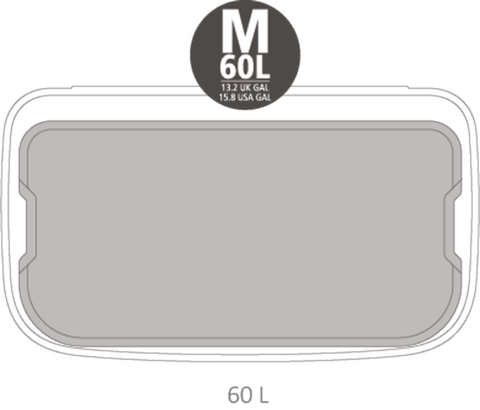 Мусорный бак Bo Touch Bin 60л Brabantia Минерально-серый