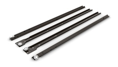 Направляющая роликовая Trodos белая, 250х1,0 мм