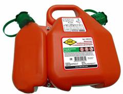 Канистра DDE для ГСМ, комбинированная 6 л + 2,5 л, клапан-дозатор (240-614)