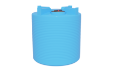 Ёмкость ЭВЛ 3000 л. голубая Ирпласт 3000 л. вертикальный (1520x1520x1720см;голубой) - арт.560859