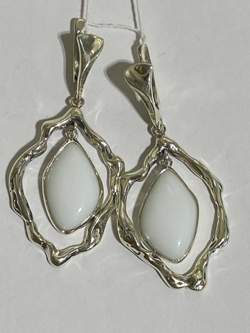 Лигурия (серьги из серебра)