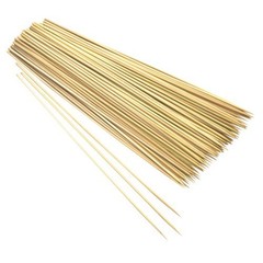 Бамбуковые палочки шпажки для декора, 30 см, 90-100 шт.