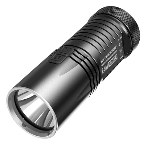 Фонарь ручной Nitecore P20 V2 черный лам.:светодиод. AAx4 (17301)