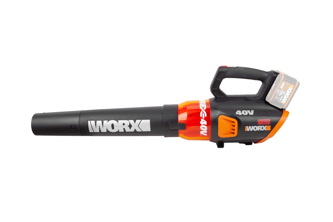 Воздуходувка аккумуляторная WORX WG584E.9, 40В,  бесщеточная, без АКБ и ЗУ