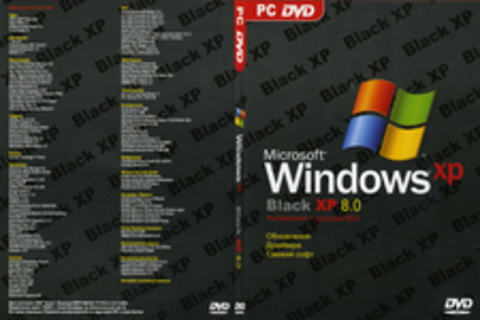 Microsoft Windows XP Black XP 8.0