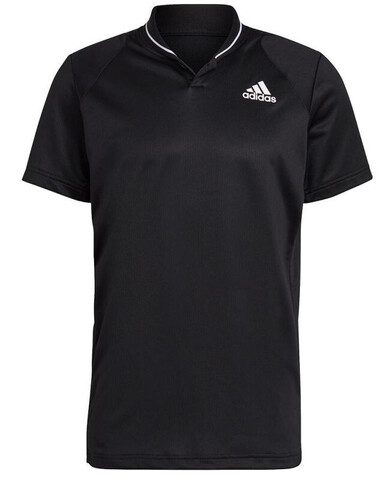 Поло теннисное Adidas Club Rib Polo - black/white